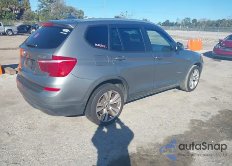 2015 BMW X3 Sdrive28I из США, поврежденный, VIN 5UXWZ7C52F0F75825